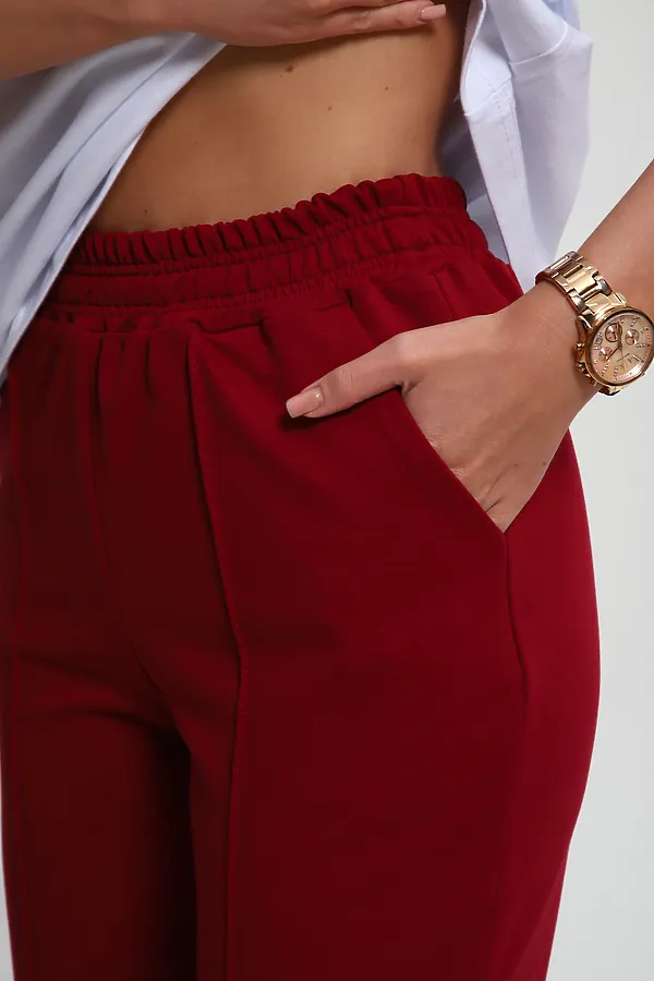 Костюм с брюками 74724 НАТАЛИ, бордовый - фото 2