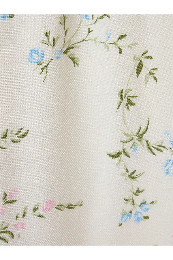 Костюм женский (жакет, брюки) MARK FORMELLE, веточки на св.молочном - фото 2