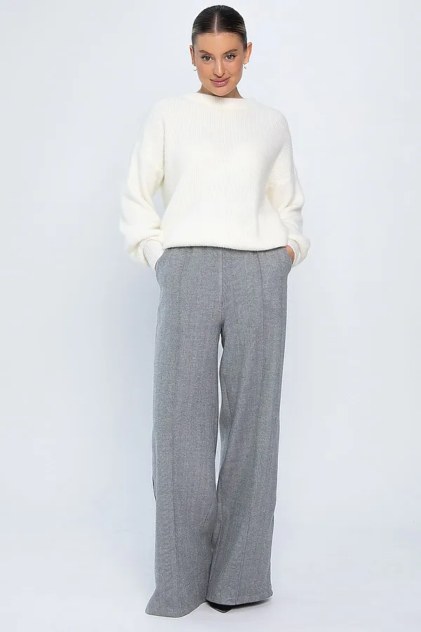 Брюки Аларика LADY TAIGA, серые - фото 2