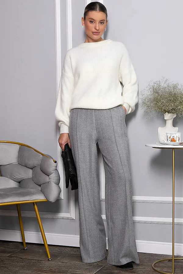 Брюки Аларика LADY TAIGA, серые - фото 2