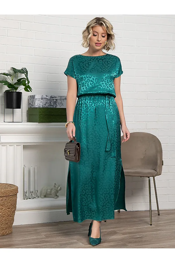 Платье Мэри НЬЮ LADY TAIGA, изумруд - фото 2