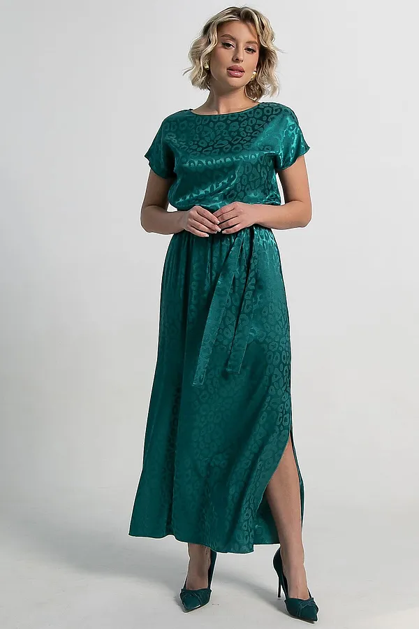 Платье Мэри НЬЮ LADY TAIGA, изумруд - фото 2