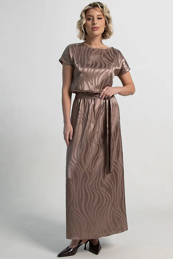 Платье Мэри НЬЮ LADY TAIGA, капучино - фото 2