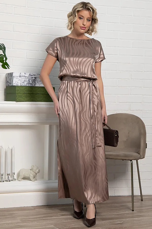 Платье Мэри НЬЮ LADY TAIGA, капучино - фото 2