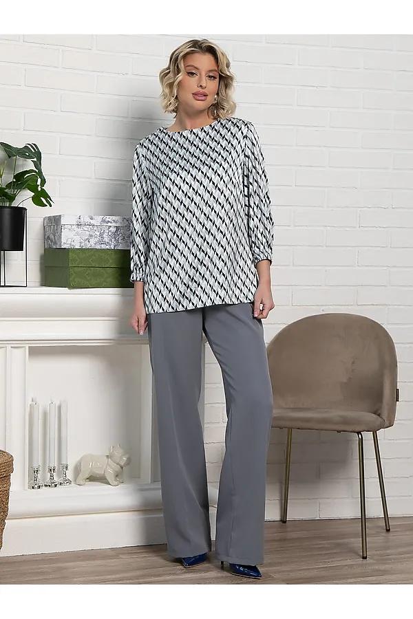 Блуза Прерия LADY TAIGA, голубая - фото 2