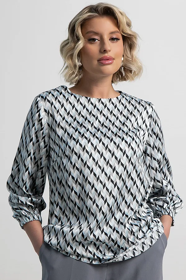 Блуза Прерия LADY TAIGA, голубая - фото 2