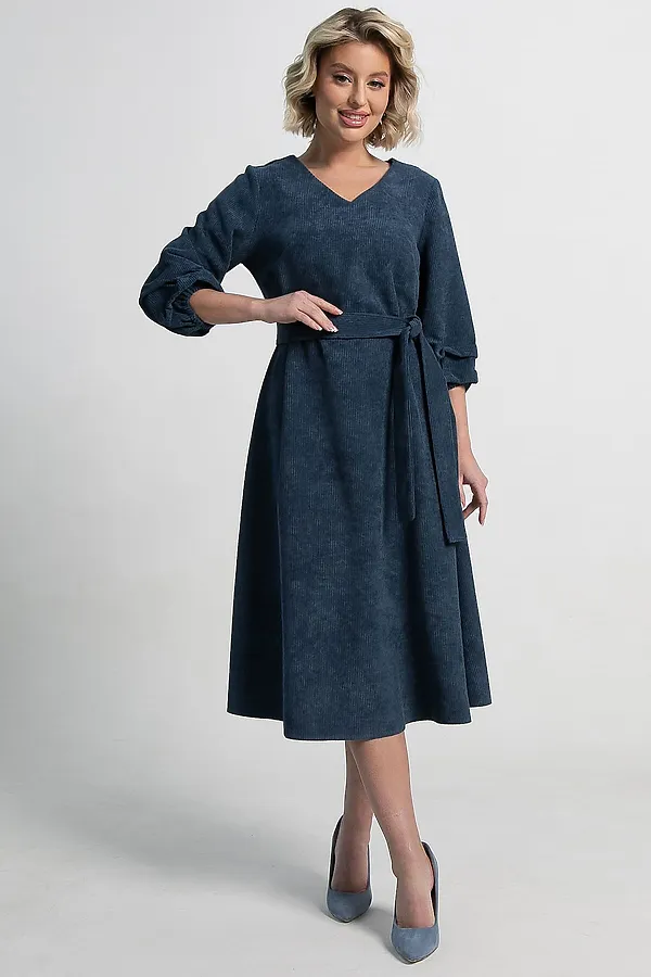 Платье Аглая LADY TAIGA, джинс - фото 2