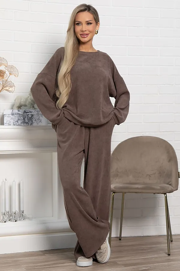 Костюм Августа ХИТ LADY TAIGA, коричневый - фото 2
