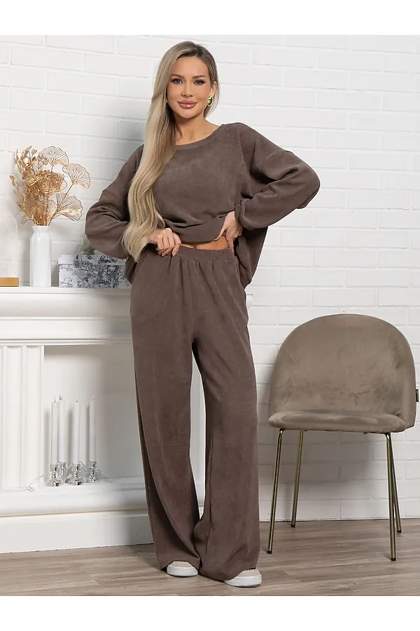 Костюм Августа ХИТ LADY TAIGA, коричневый - фото 2