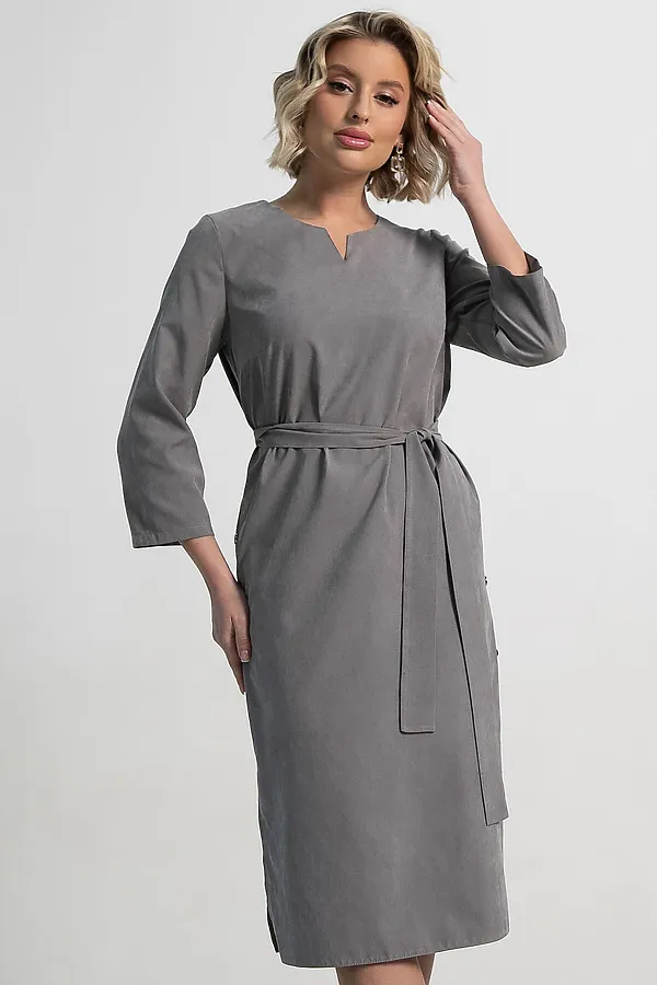 Платье Клодин LADY TAIGA, серое - фото 2