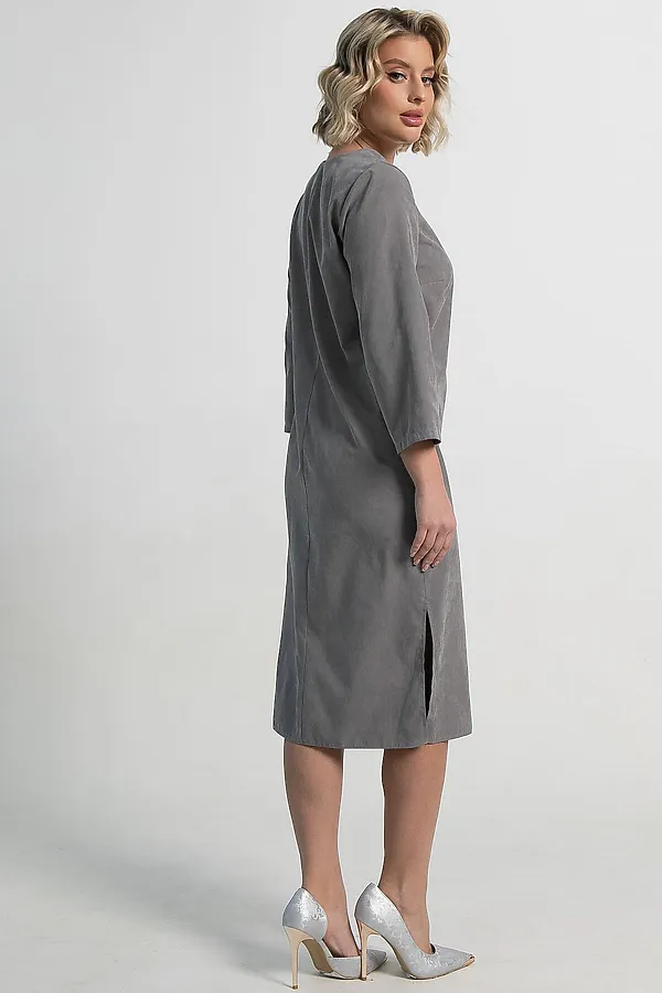 Платье Клодин LADY TAIGA, серое - фото 2