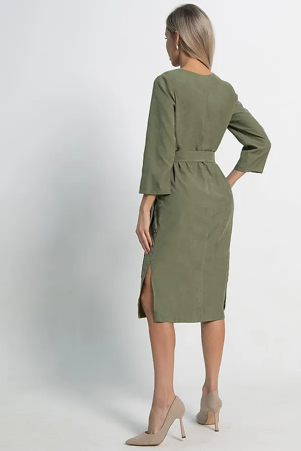 Платье LADY TAIGA, олива - фото 2