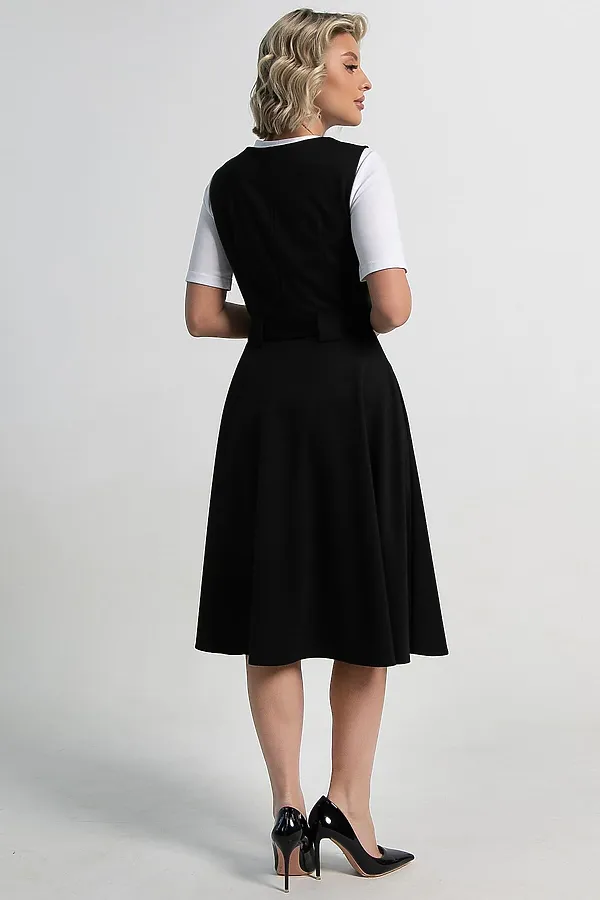 Платье Эрика LADY TAIGA, черное - фото 2