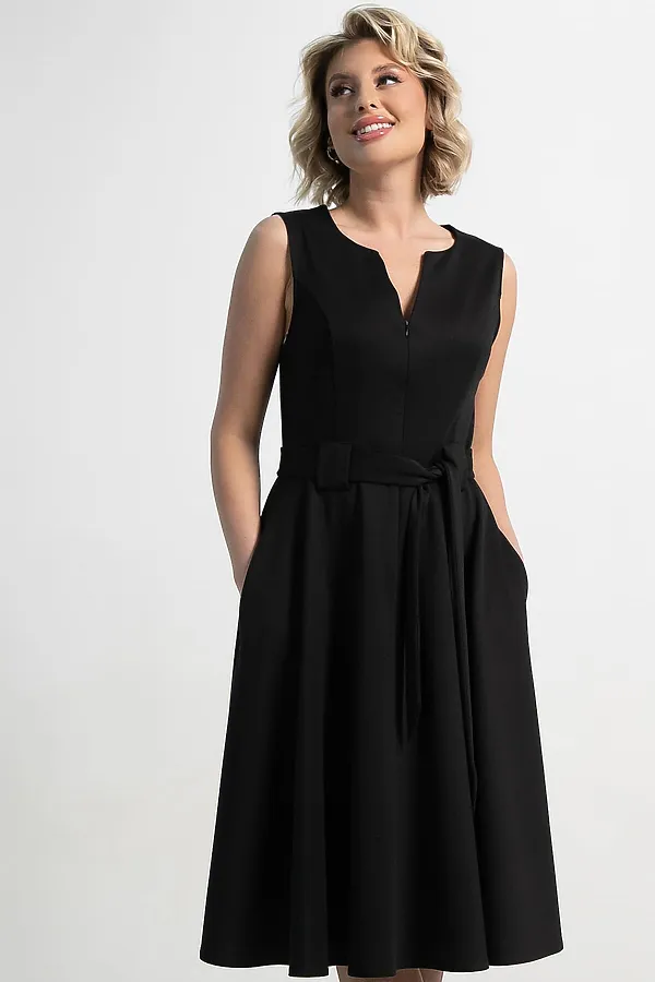 Платье Эрика LADY TAIGA, черное - фото 2