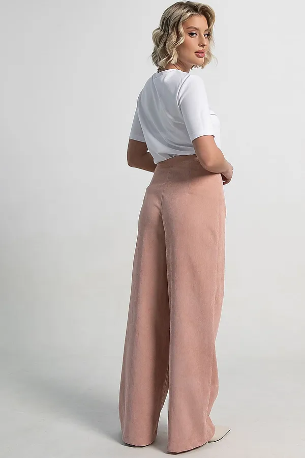 Брюки вельветовые Жанин LADY TAIGA, розовые - фото 2