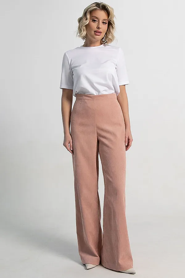 Брюки вельветовые Жанин LADY TAIGA, розовые - фото 2