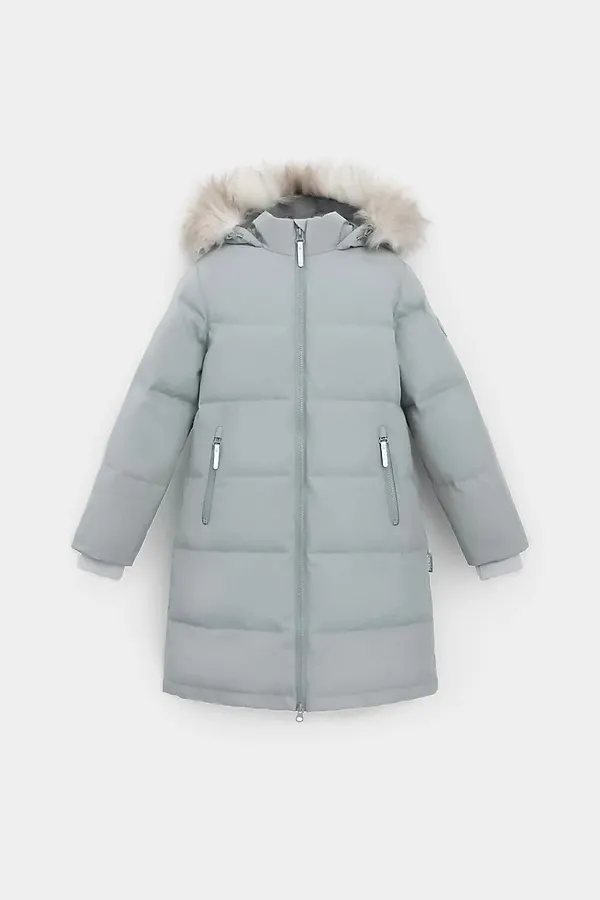 Пальто  CROCKID, серый - фото 2