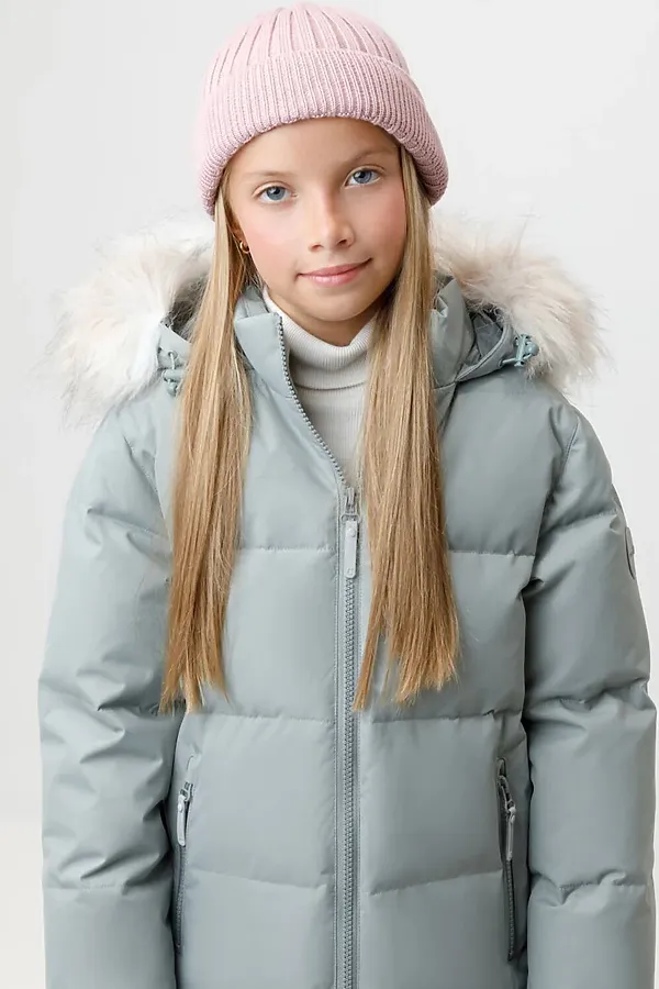 Пальто  CROCKID, серый - фото 2