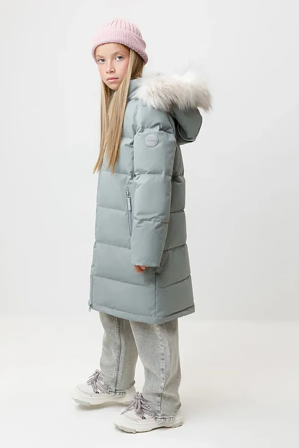 Пальто  CROCKID, серый - фото 2