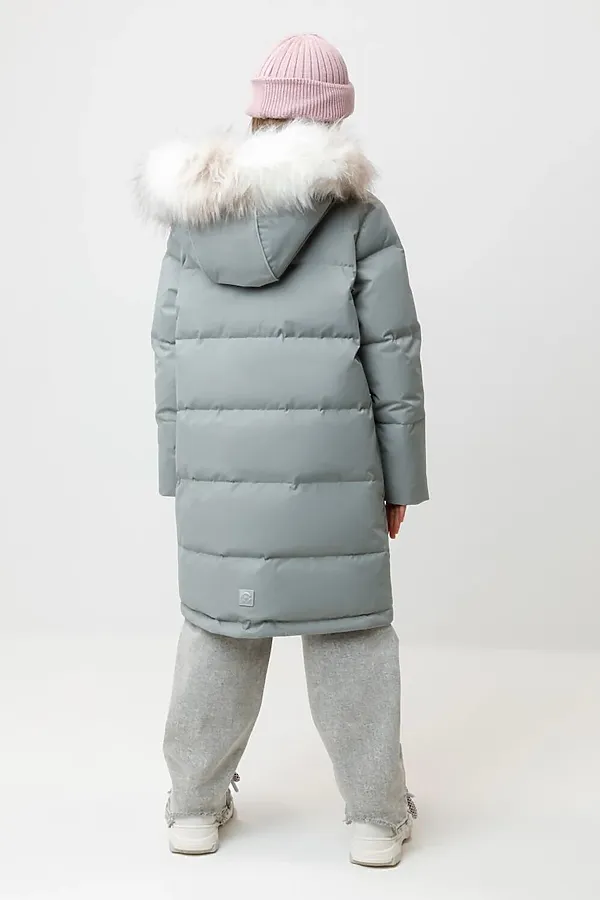 Пальто  CROCKID, серый - фото 2