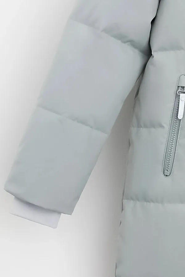 Пальто  CROCKID, серый - фото 2