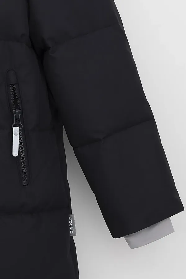 Пальто  CROCKID, черный - фото 2