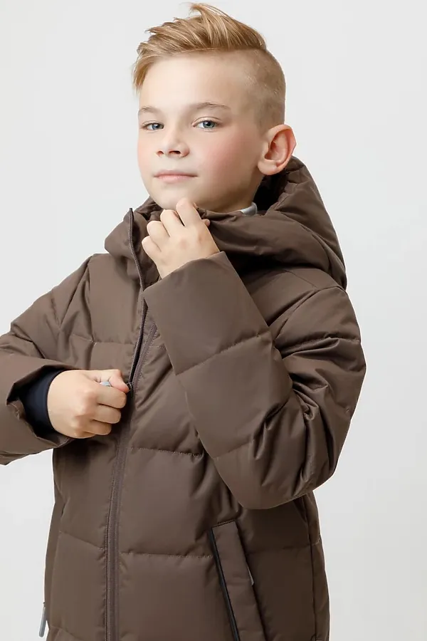 Пальто CROCKID, коричневый - фото 2