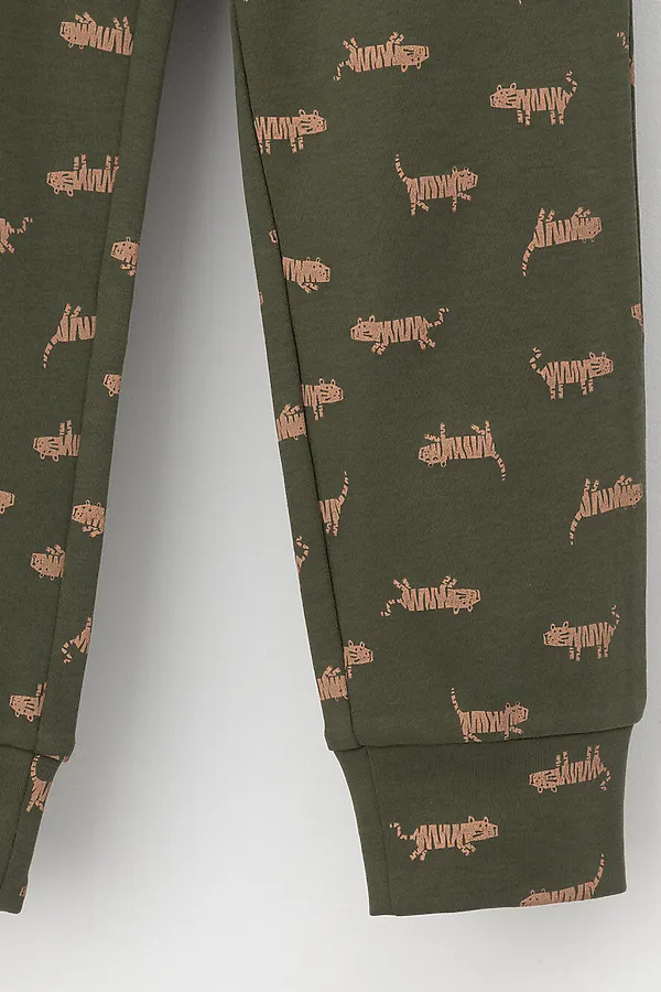 Пижама CROCKID, темно-зеленый - фото 2