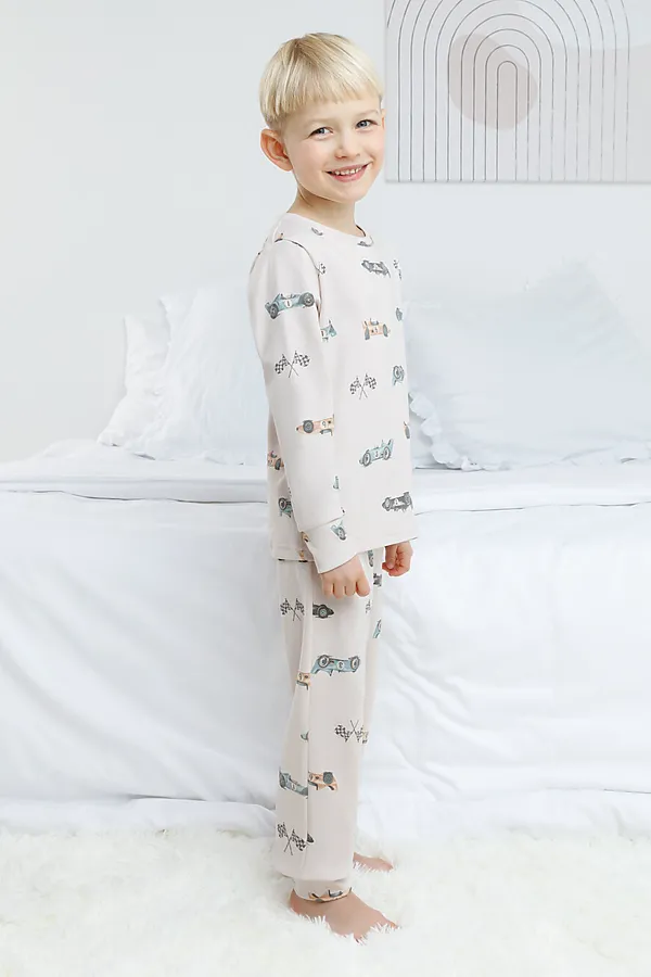 Пижама CROCKID, бежевый - фото 2