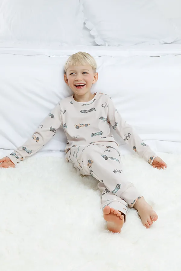 Пижама CROCKID, бежевый - фото 2