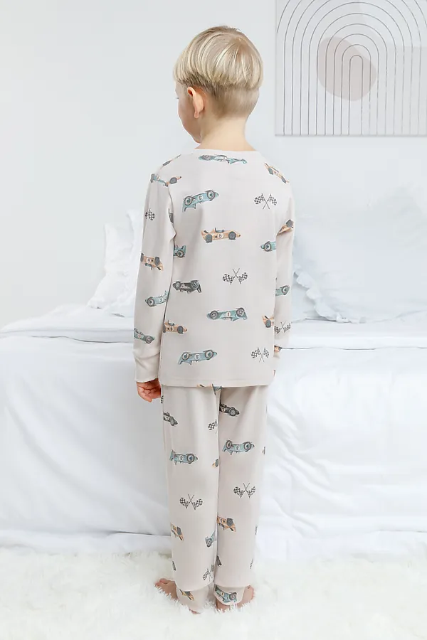Пижама CROCKID, бежевый - фото 2