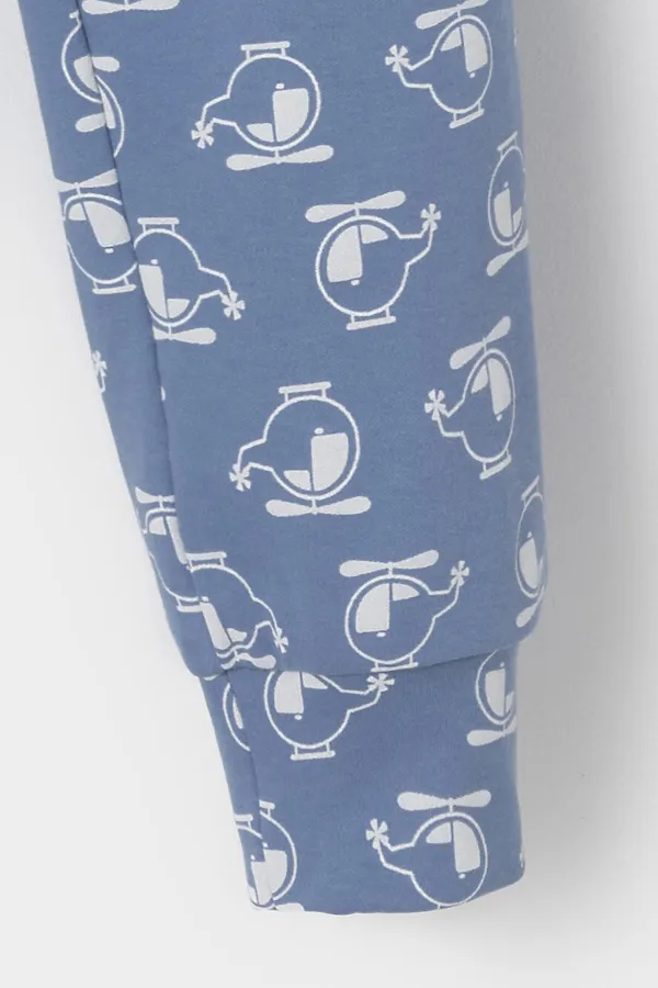 Пижама CROCKID, голубой - фото 2