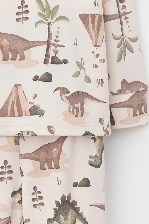 Пижама CROCKID, молочный - фото 2