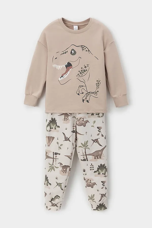 Пижама CROCKID, бежевый - фото 2