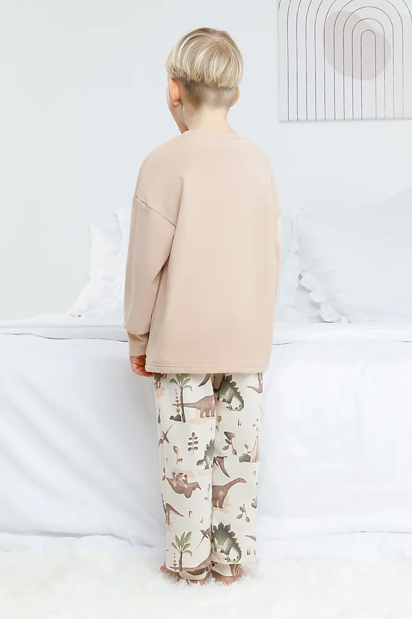 Пижама CROCKID, бежевый - фото 2