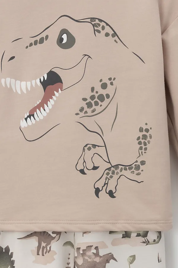 Пижама CROCKID, бежевый - фото 2