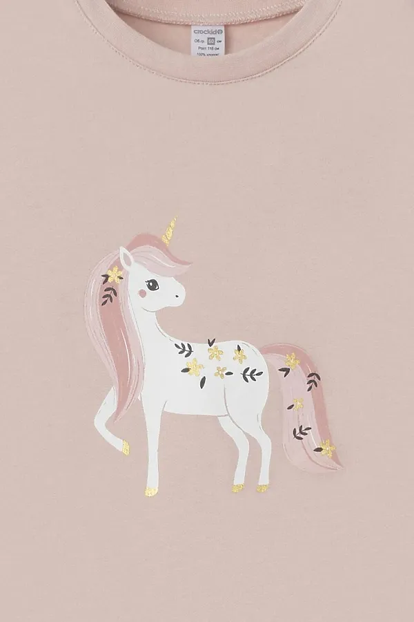 Пижама CROCKID, розовый - фото 2