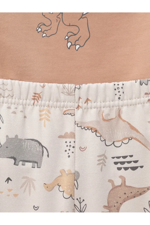 Пижама CROCKID, бежевый, светло-коричневый - фото 2