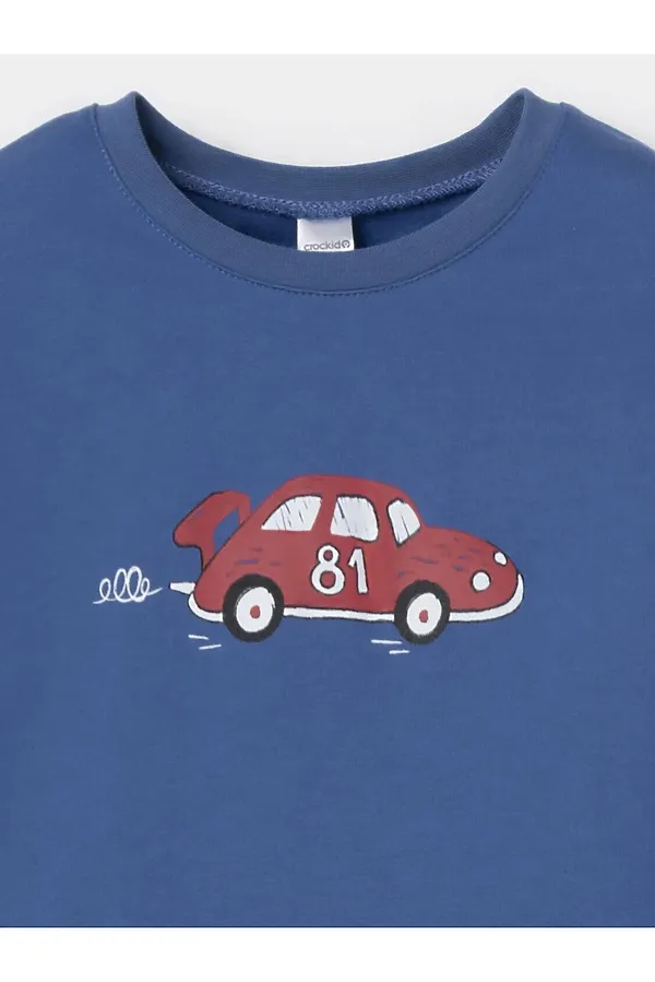 Пижама CROCKID, синий - фото 2