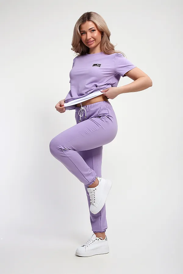 Костюм с брюками 5712 НАТАЛИ, фиалковый - фото 2