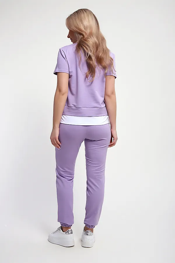 Костюм с брюками 5712 НАТАЛИ, фиалковый - фото 2