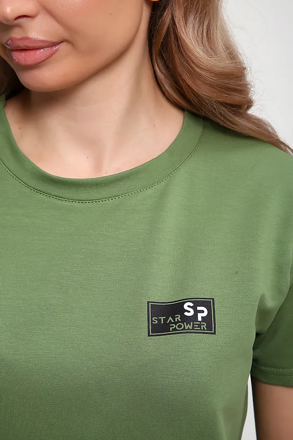 Костюм с брюками 5712 НАТАЛИ, шпинатовый - фото 2