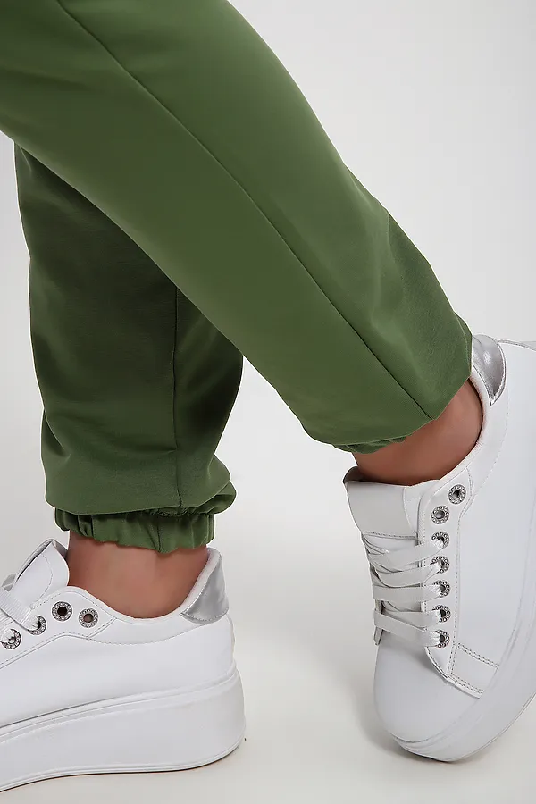 Костюм с брюками 5712 НАТАЛИ, шпинатовый - фото 2