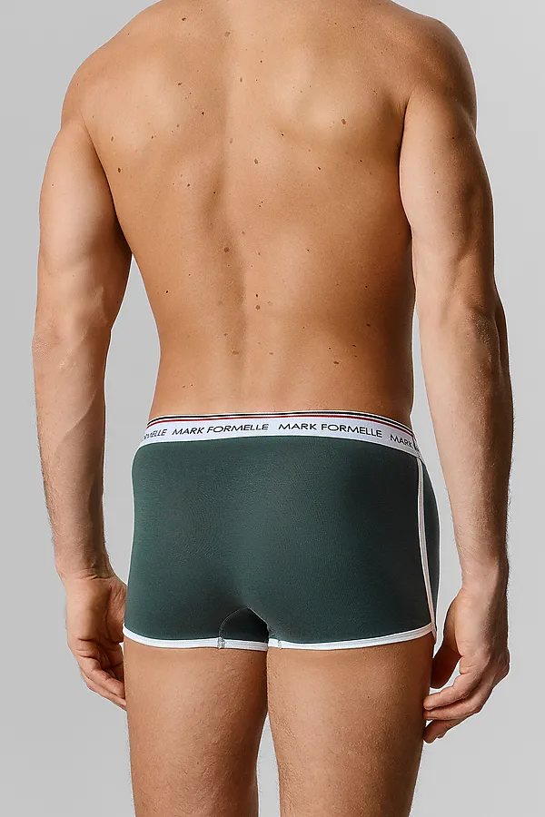 Трусы мужские (2шт) MARK FORMELLE, хвойный лес +затмение - фото 2