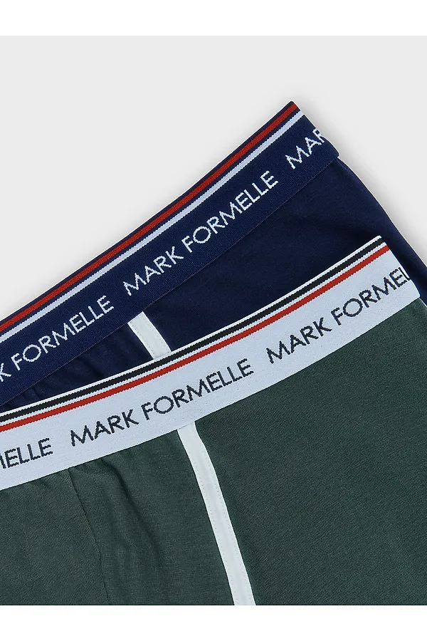 Трусы мужские (2шт) MARK FORMELLE, хвойный лес +затмение - фото 2