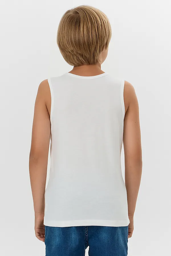 Майка для мальчиков MARK FORMELLE, белый - фото 2