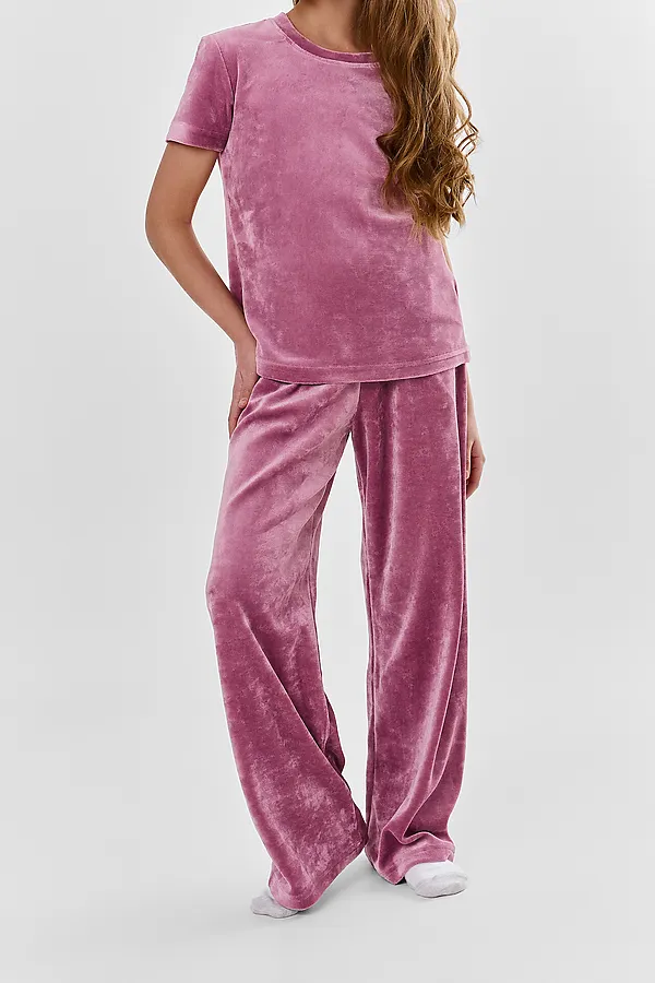 Комплект для девочек (джемпер, брюки) MARK FORMELLE, дымчато -розовый - фото 2