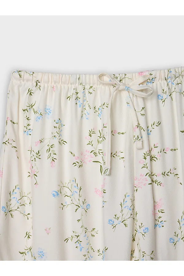 Комплект женский (джемпер, шорты) MARK FORMELLE, св.молочный +веточки на св.молочном - фото 2