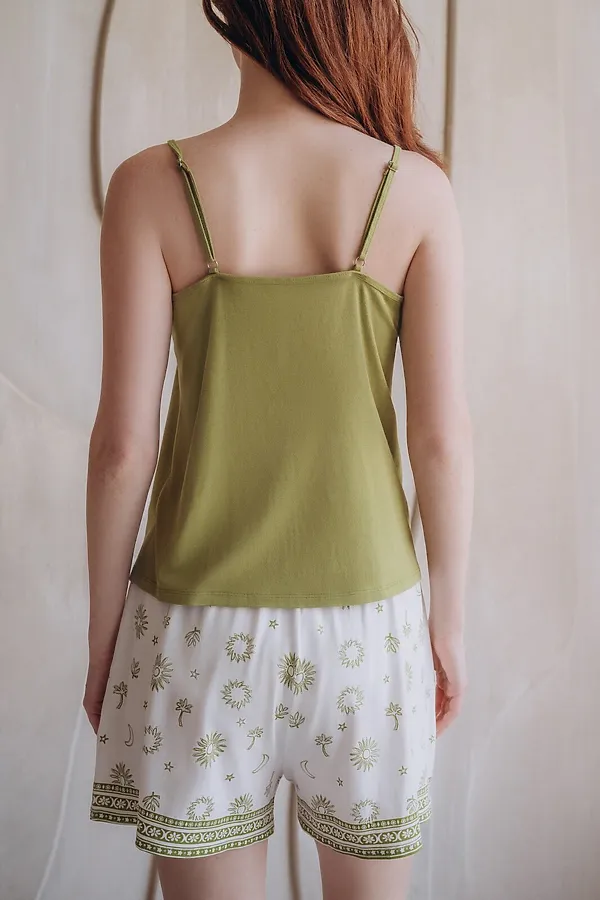 Топ INDEFINI, оливковый - фото 2