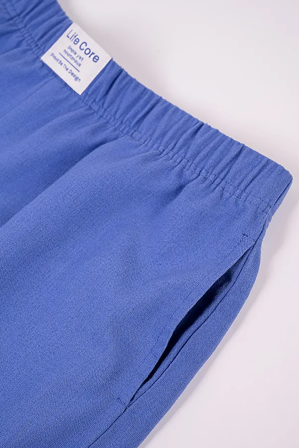 Костюм женский INDEFINI, синий - фото 2